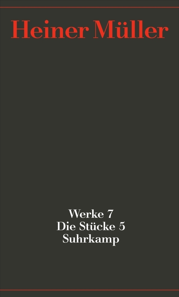 Cover: 9783518408896 | Die Stücke. Tl.5 | Heiner Müller | Buch | Suhrkamp | EAN 9783518408896