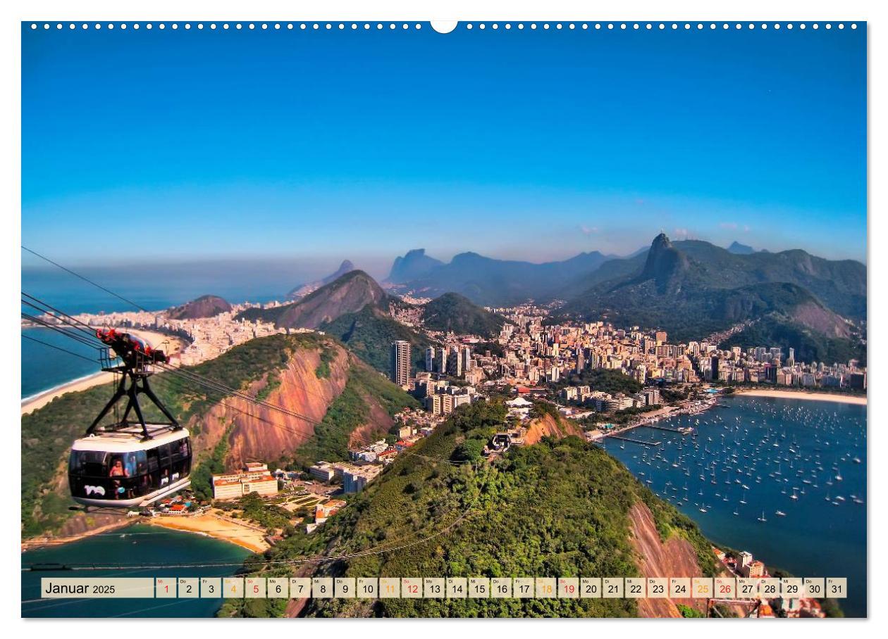 Bild: 9783435460113 | Rio de Janeiro, Stadt des Sonnenscheins (Wandkalender 2025 DIN A2...