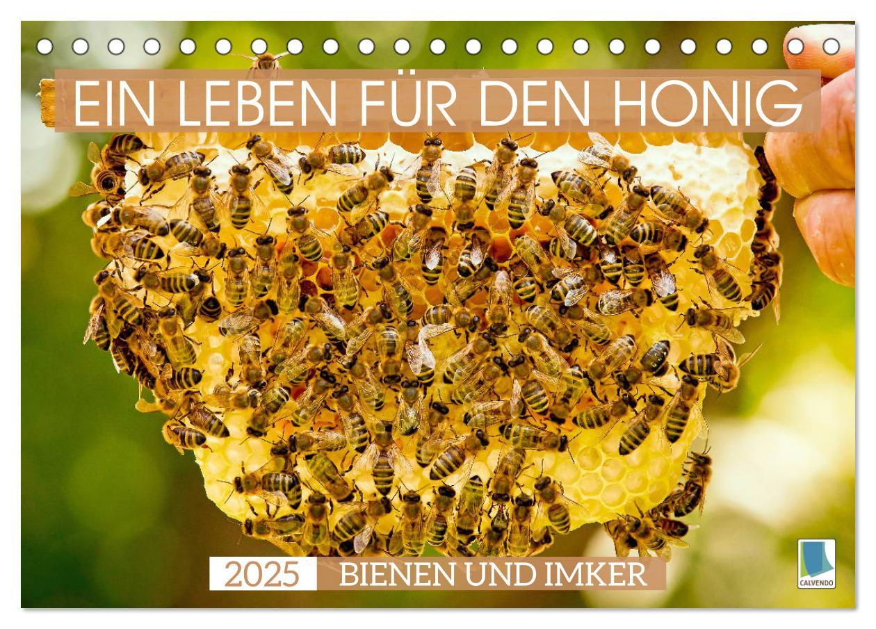 Cover: 9783435124435 | Ein Leben für den Honig - Bienen und Imker (Tischkalender 2025 DIN...