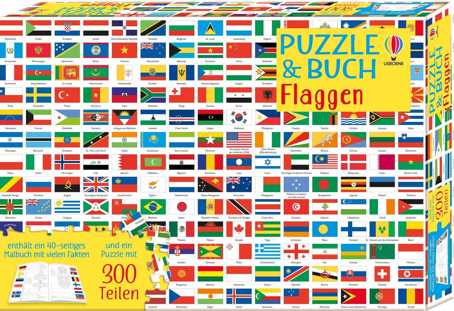 Cover: 9781789419047 | Puzzle &amp; Buch: Flaggen | Sue Meredith | Stück | Puzzle-und-Buch-Reihe