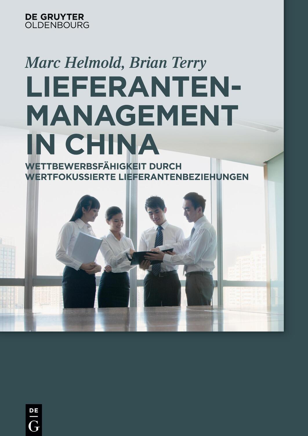 Cover: 9783110487299 | Lieferantenmanagement in China | Brian Terry (u. a.) | Buch | XV