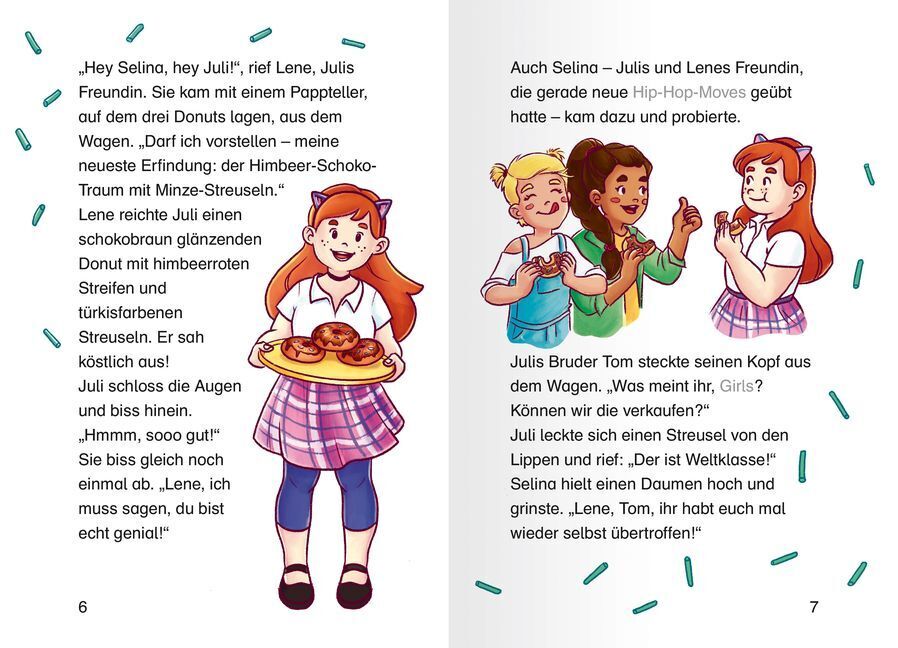 Bild: 9783473361489 | Die Donut-Bande - Leserabe 3. Klasse - Erstlesebuch für Kinder ab 8...