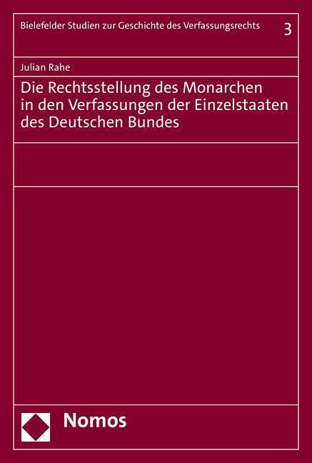 Cover: 9783848781393 | Die Rechtsstellung des Monarchen in den Verfassungen der...