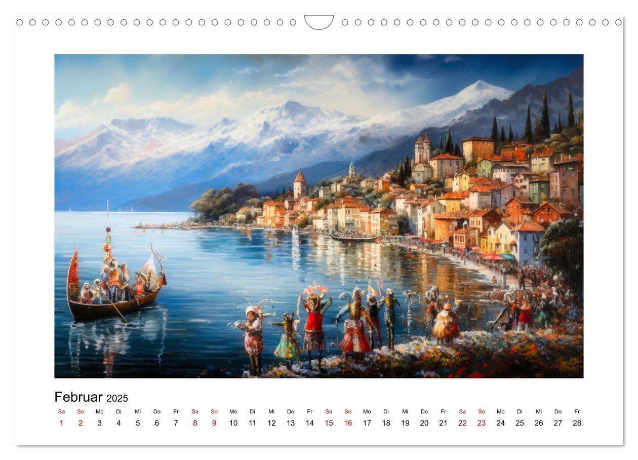 Bild: 9783383864582 | Lieblingssee (Wandkalender 2025 DIN A3 quer), CALVENDO Monatskalender