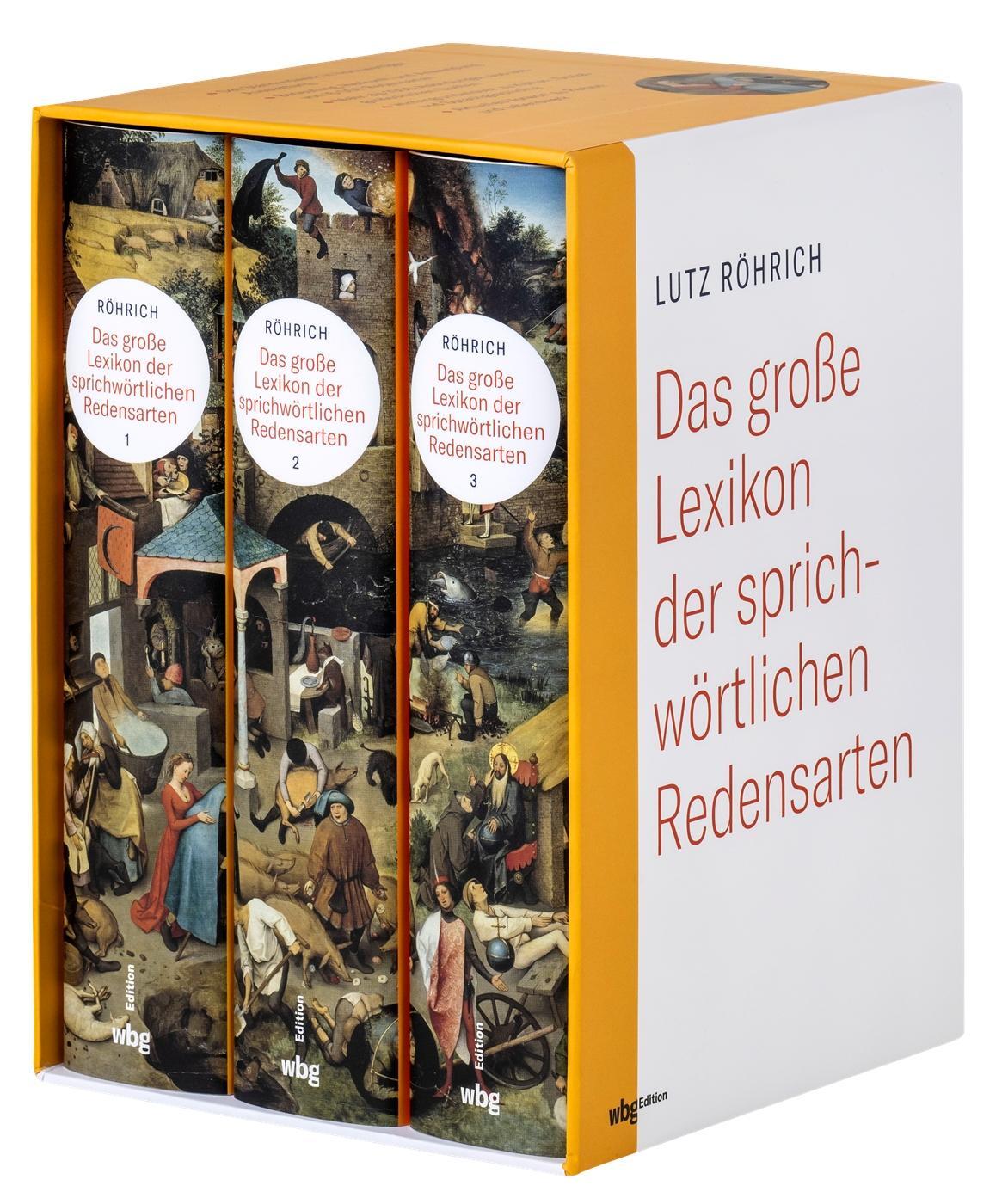Bild: 9783534275885 | Das große Lexikon der sprichwörtlichen Redensarten. 3 Bände | Röhrich