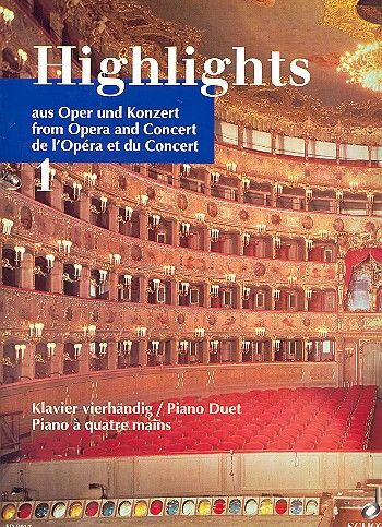 Cover: 9790001124362 | Highlights aus Oper und Konzert | Buch | 60 S. | Deutsch | 1999