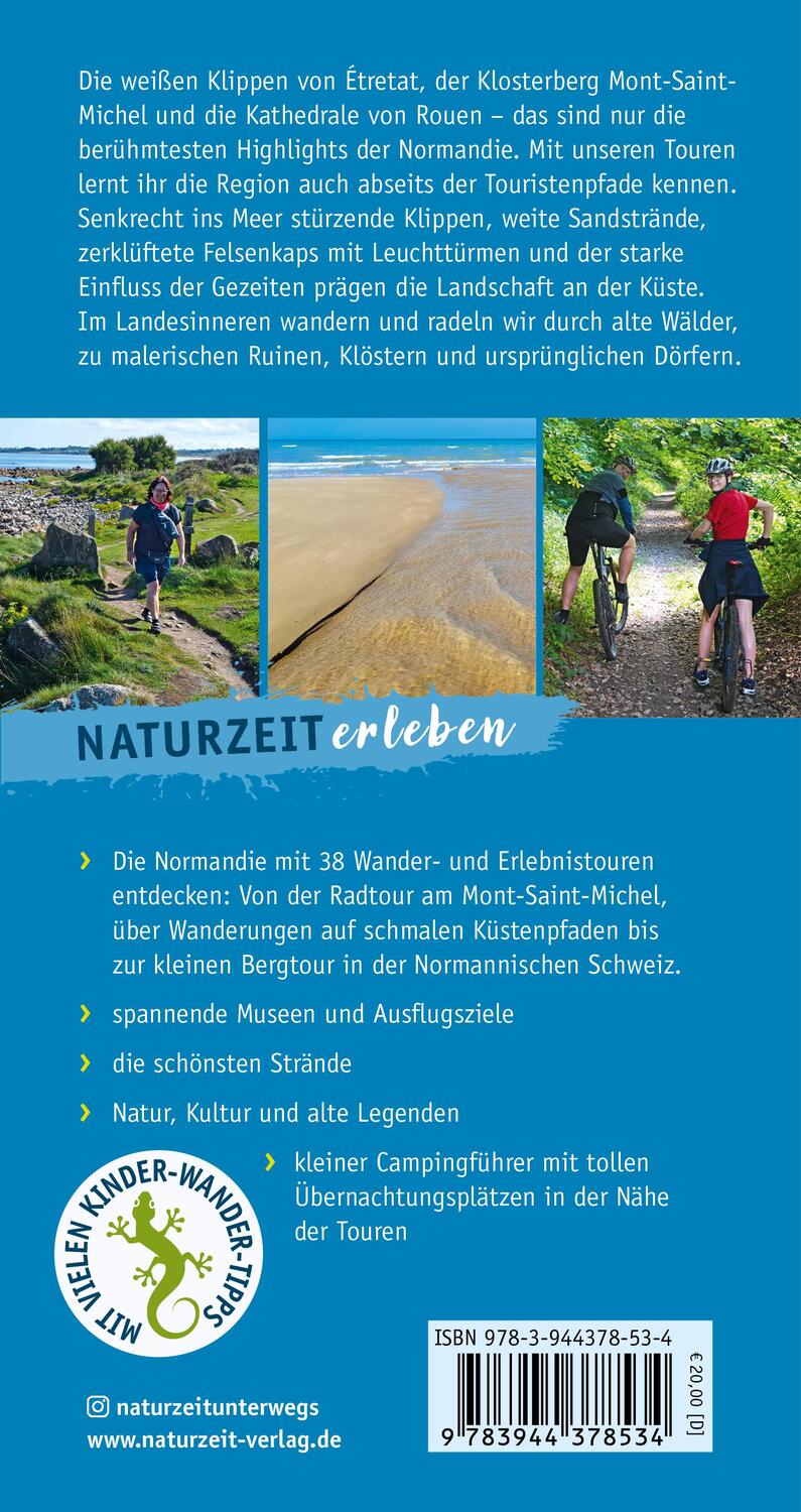 Rückseite: 9783944378534 | Naturzeit erleben: Normandie | Regina Stockmann | Taschenbuch | 264 S.