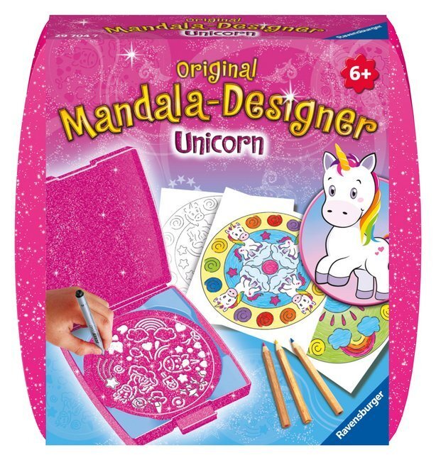 Cover: 4005556297047 | Ravensburger Mandala Designer Mini Unicorn 29704, Zeichnen lernen...