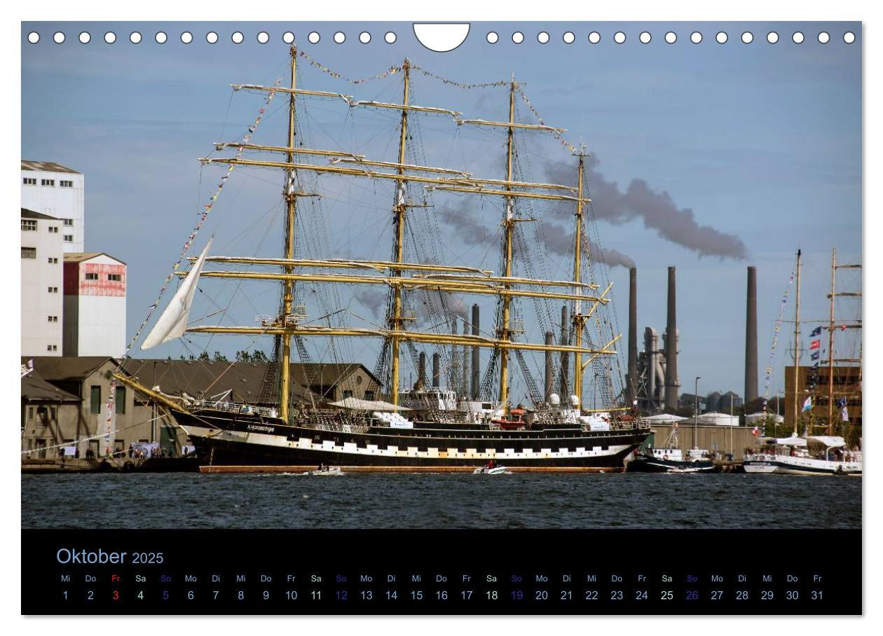 Bild: 9783435572090 | Segelschiffe - Maritime Details (Wandkalender 2025 DIN A4 quer),...