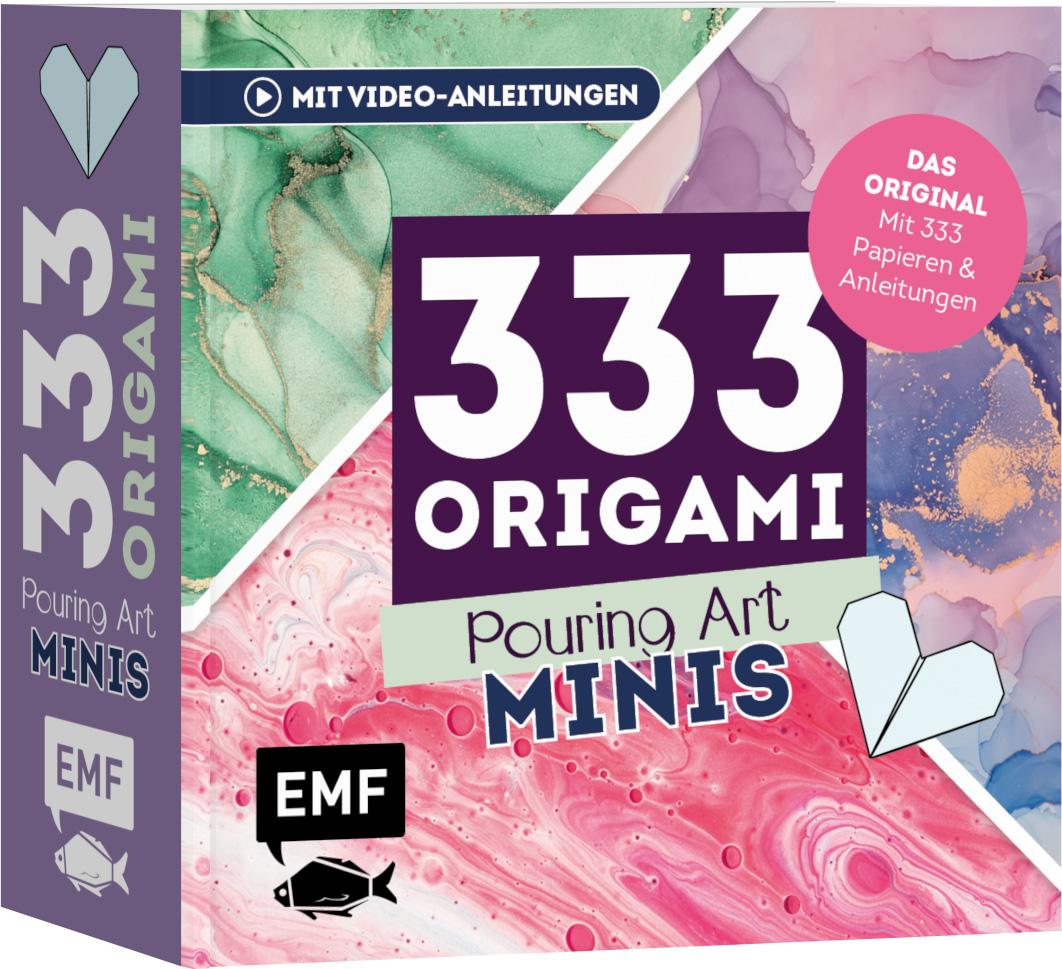 Cover: 9783745927658 | 333 Origami Minis - Pouring Art - Dein dekorativer Wendeblock zum...