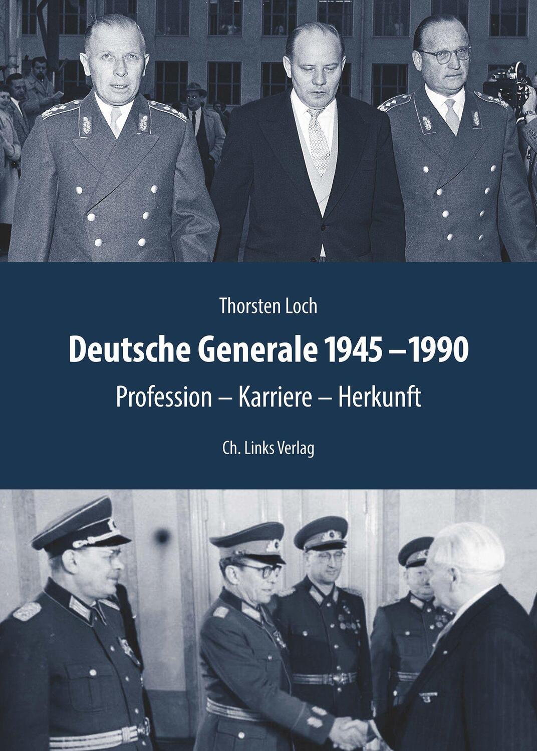 Cover: 9783962890902 | Deutsche Generale 1945-1990 | Profession - Karriere - Herkunft | Loch