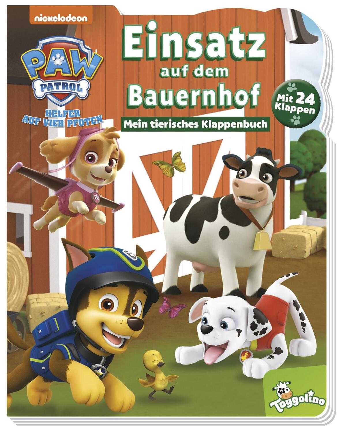 Cover: 9783833243448 | PAW Patrol: Einsatz auf dem Bauernhof - Mein tierisches Klappenbuch
