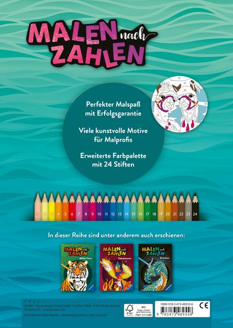 Bild: 9783473489558 | Malen nach Zahlen - Animal Dreams | Maja Wagner | Taschenbuch | 64 S.