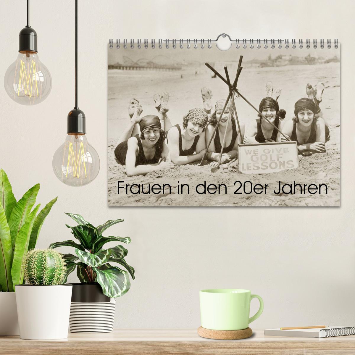 Bild: 9783435683673 | Frauen in den 20er Jahren (Wandkalender 2025 DIN A4 quer), CALVENDO...