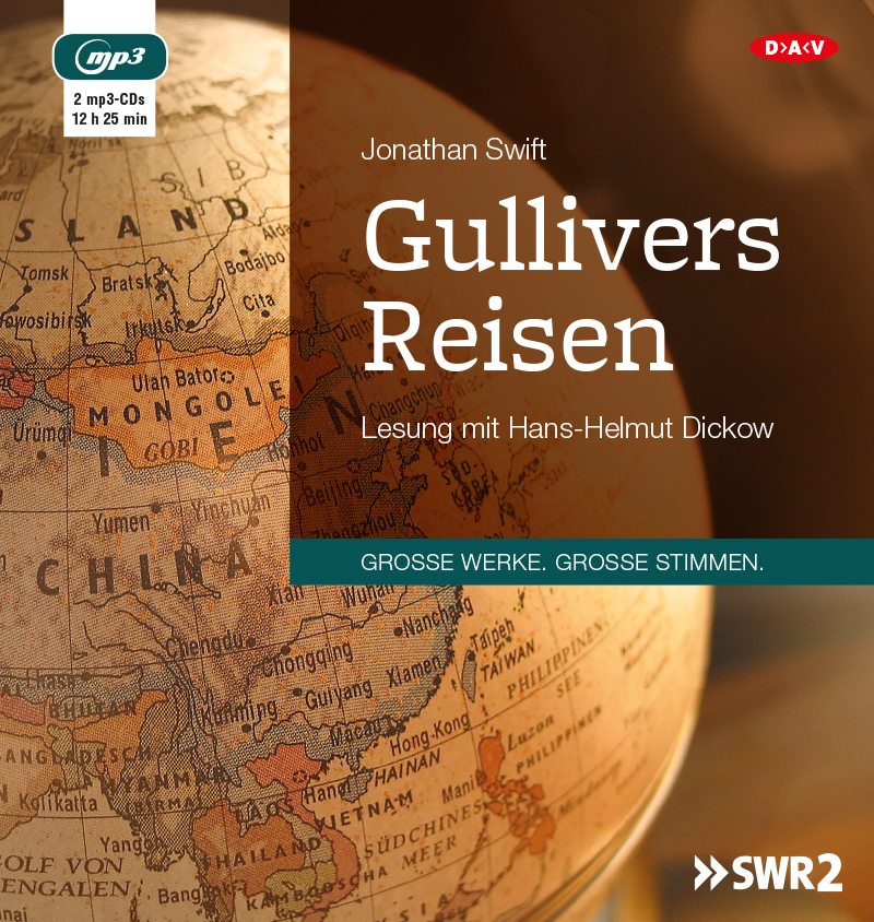 Cover: 9783862317349 | Gullivers Reisen, 2 Audio-CD, 2 MP3 | Jonathan Swift | Audio-CD | 2016