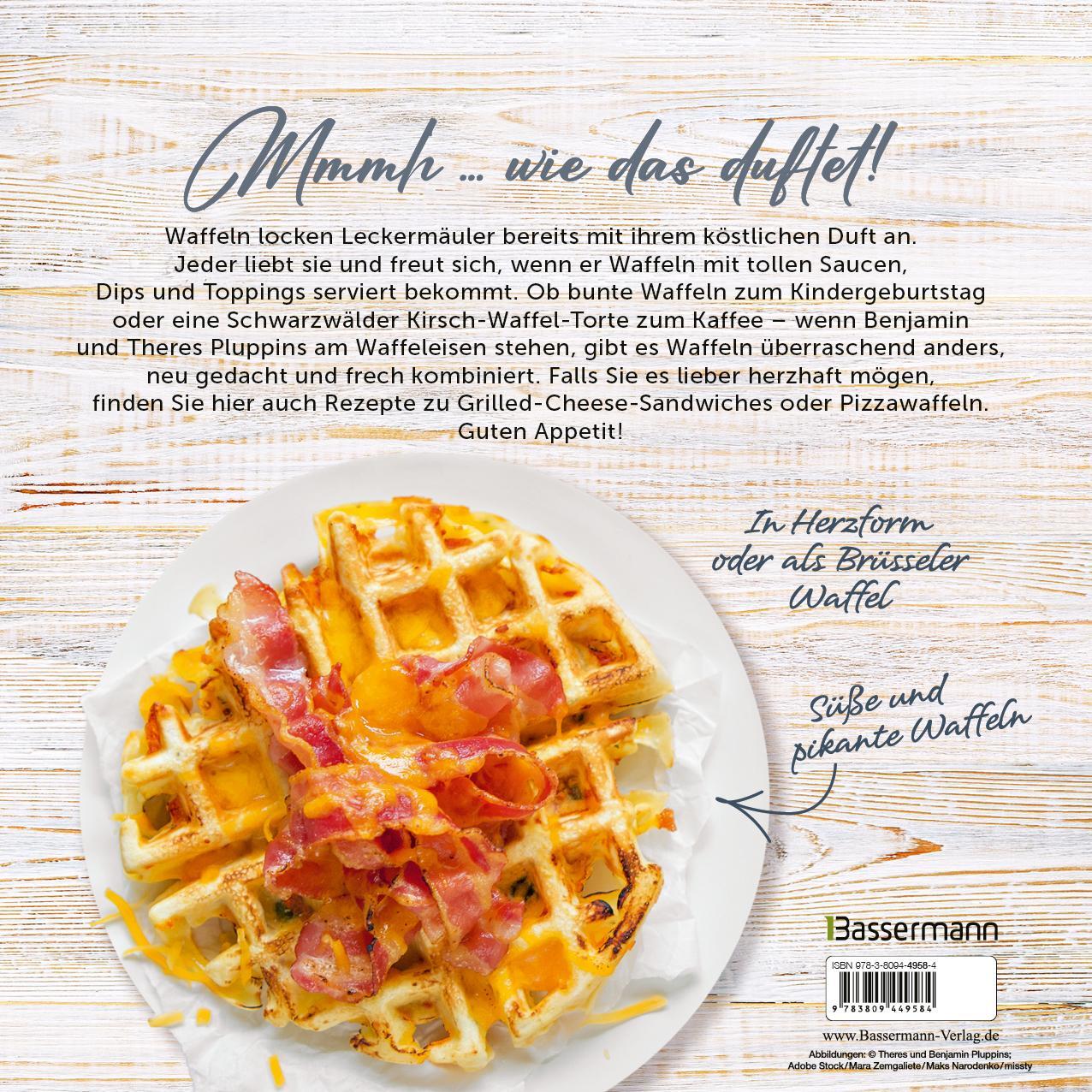 Bild: 9783809449584 | Unsere besten Waffeln - Süß und herzhaft. | Benjamin Pluppins (u. a.)