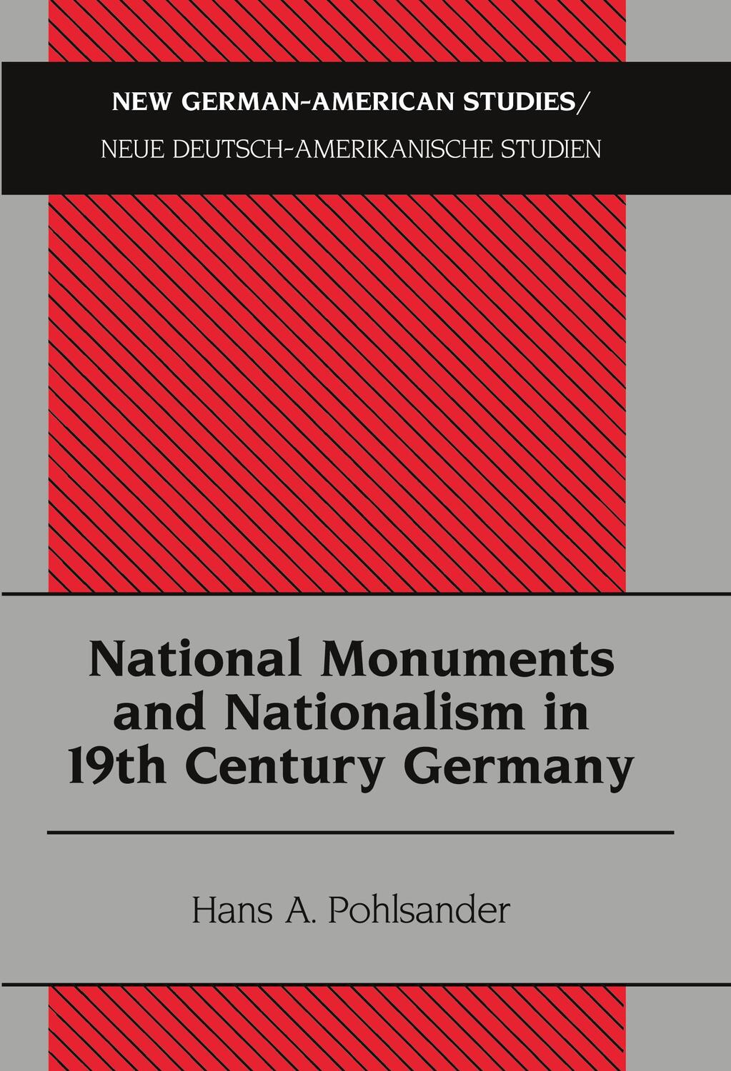 Cover: 9783039113521 | National Monuments and Nationalism in 19th Century Germany | Buch