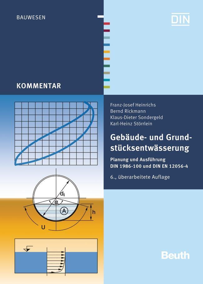 Cover: 9783410257943 | Gebäude- und Grundstücksentwässerung | Franz-Josef Heinrichs (u. a.)