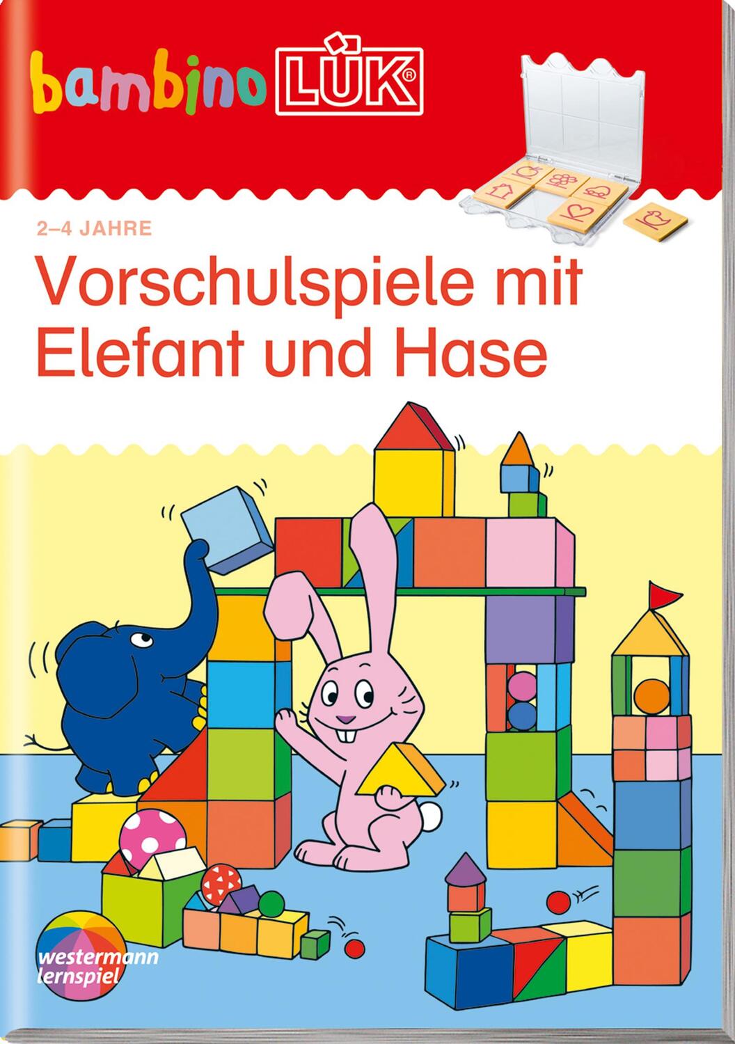 Cover: 9783837776690 | bambinoLÜK. Erstes Lernen mit Elefant und Hase: 2 - 4 Jahre | 24 S.