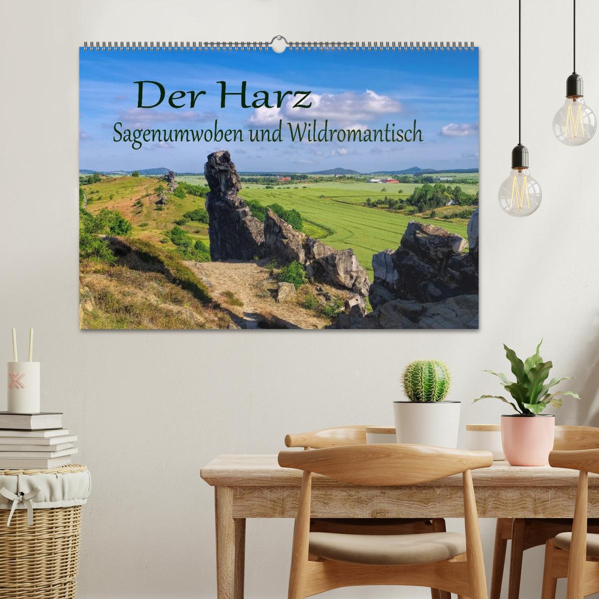 Bild: 9783435532957 | Der Harz - Sagenumwoben und Wildromantisch (Wandkalender 2025 DIN...