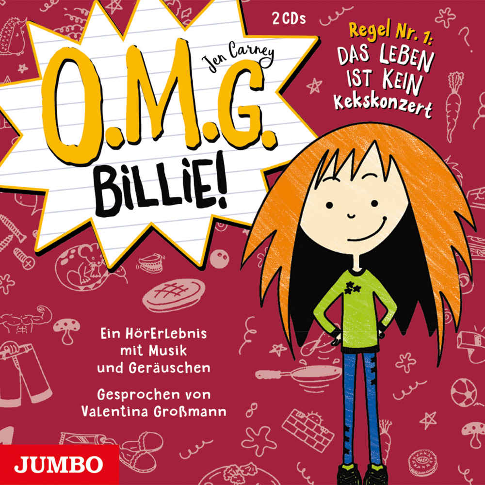 Cover: 9783833744372 | O.M.G. Billie! Regel Nr. 1: Das Leben ist kein Kekskonzert, 2 Audio-CD