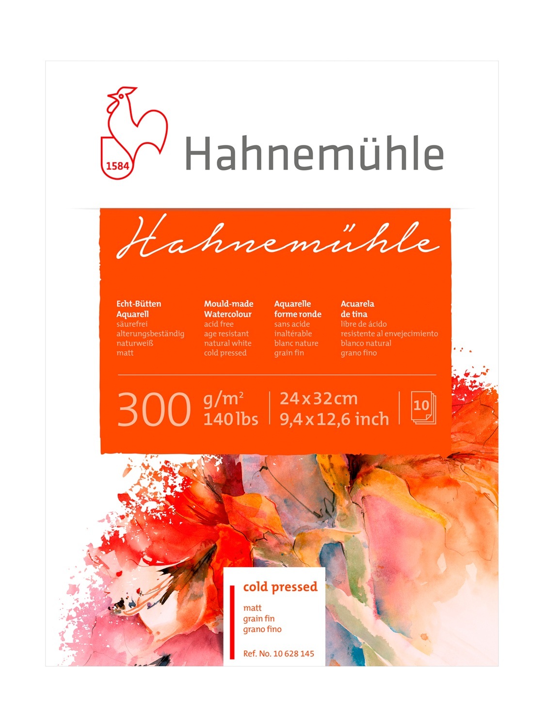 Cover: 4011367281458 | Hahnemühle Papier Hahnemühle 300, 24 x 32 cm, 300 g/m² | 10628145