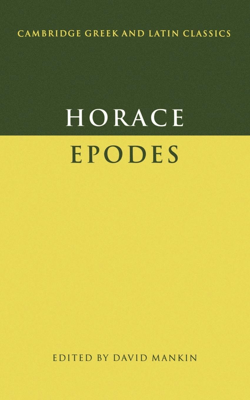 Cover: 9780521397742 | Horace | Epodes | David Mankin | Taschenbuch | Paperback | Englisch
