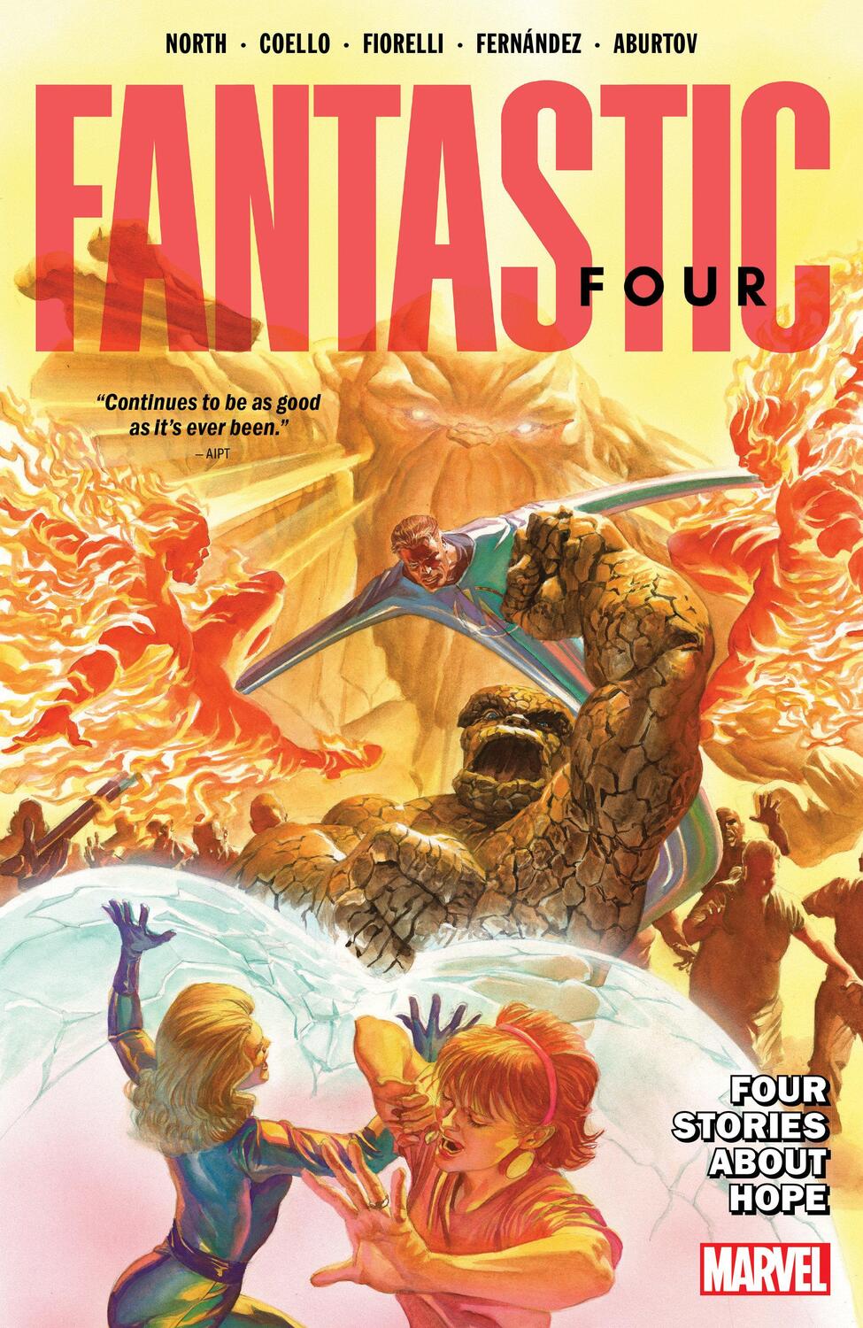 Cover: 9781302934927 | Fantastic Four by Ryan North Vol. 2: Four Stories about Hope | North