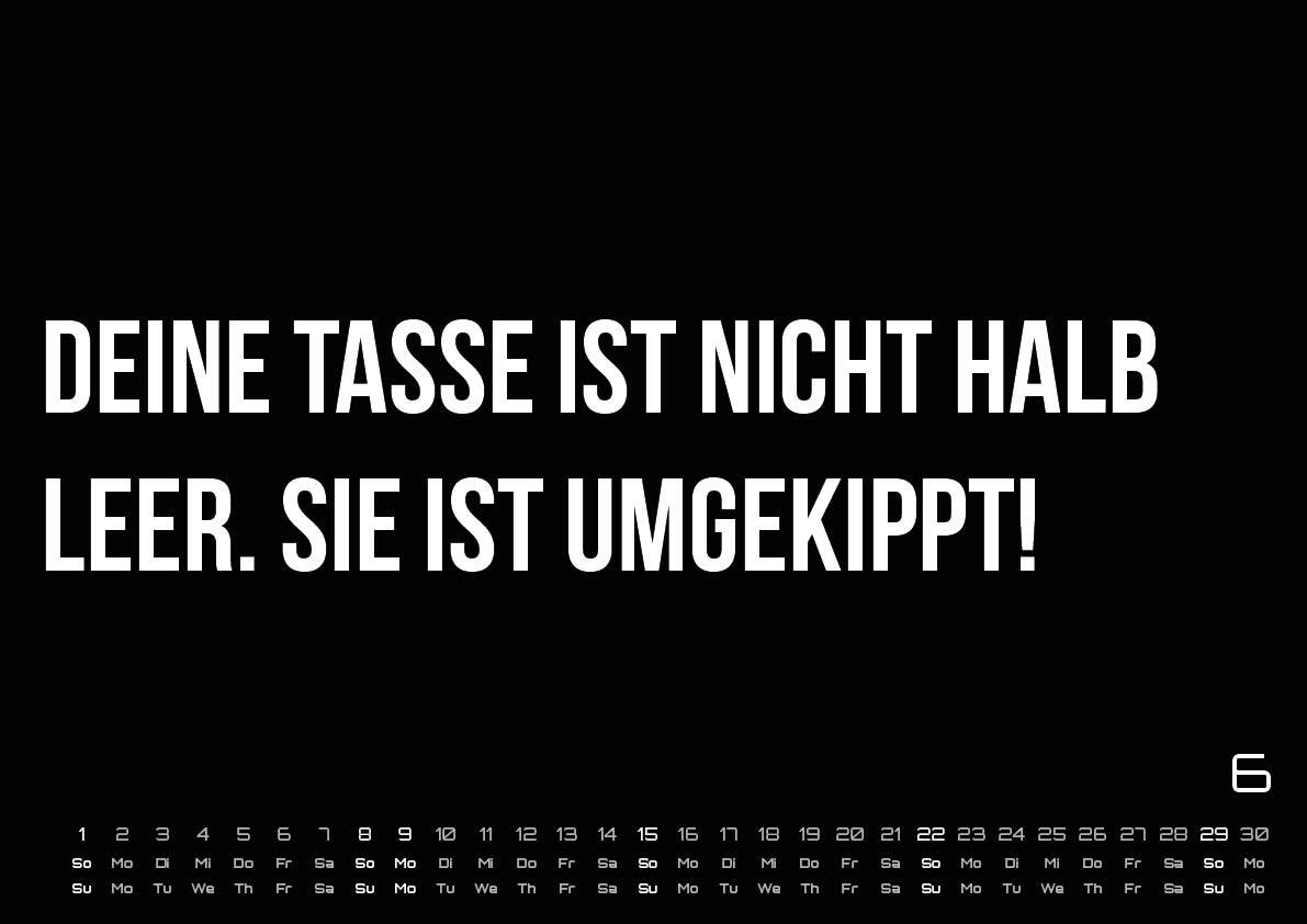 Bild: 9783986735302 | DEMOTIVATION 2025 - dein demotivierender Begleiter - Kalender DIN A3