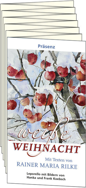 Cover: 9783945879764 | Weiße Weihnacht | Mit Texten von Rainer Maria Rilke | Rilke | Buch