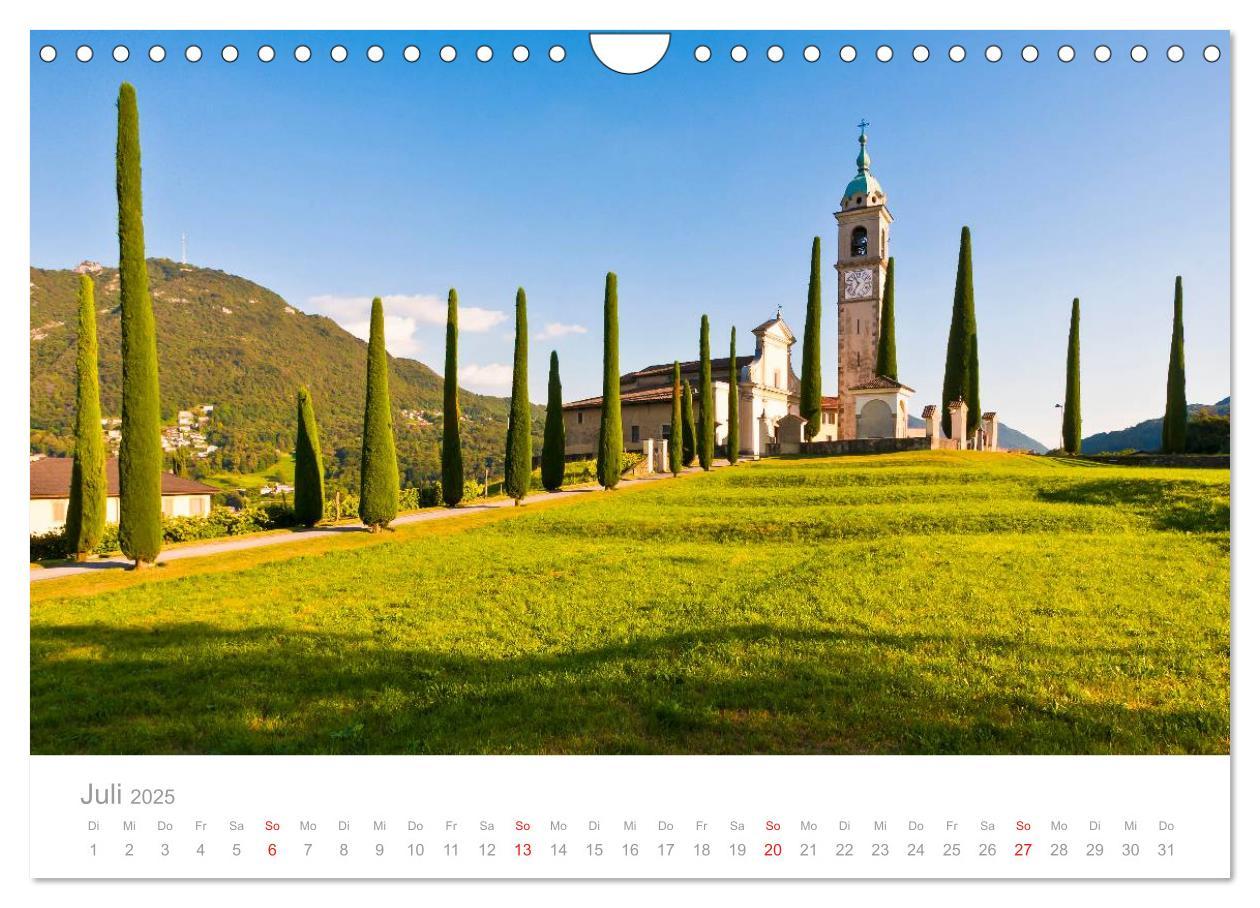 Bild: 9783435685899 | TESSIN Werner Dieterich (Wandkalender 2025 DIN A4 quer), CALVENDO...