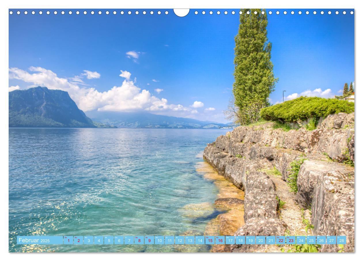 Bild: 9783383966132 | Vierwaldstättersee (Wandkalender 2025 DIN A3 quer), CALVENDO...