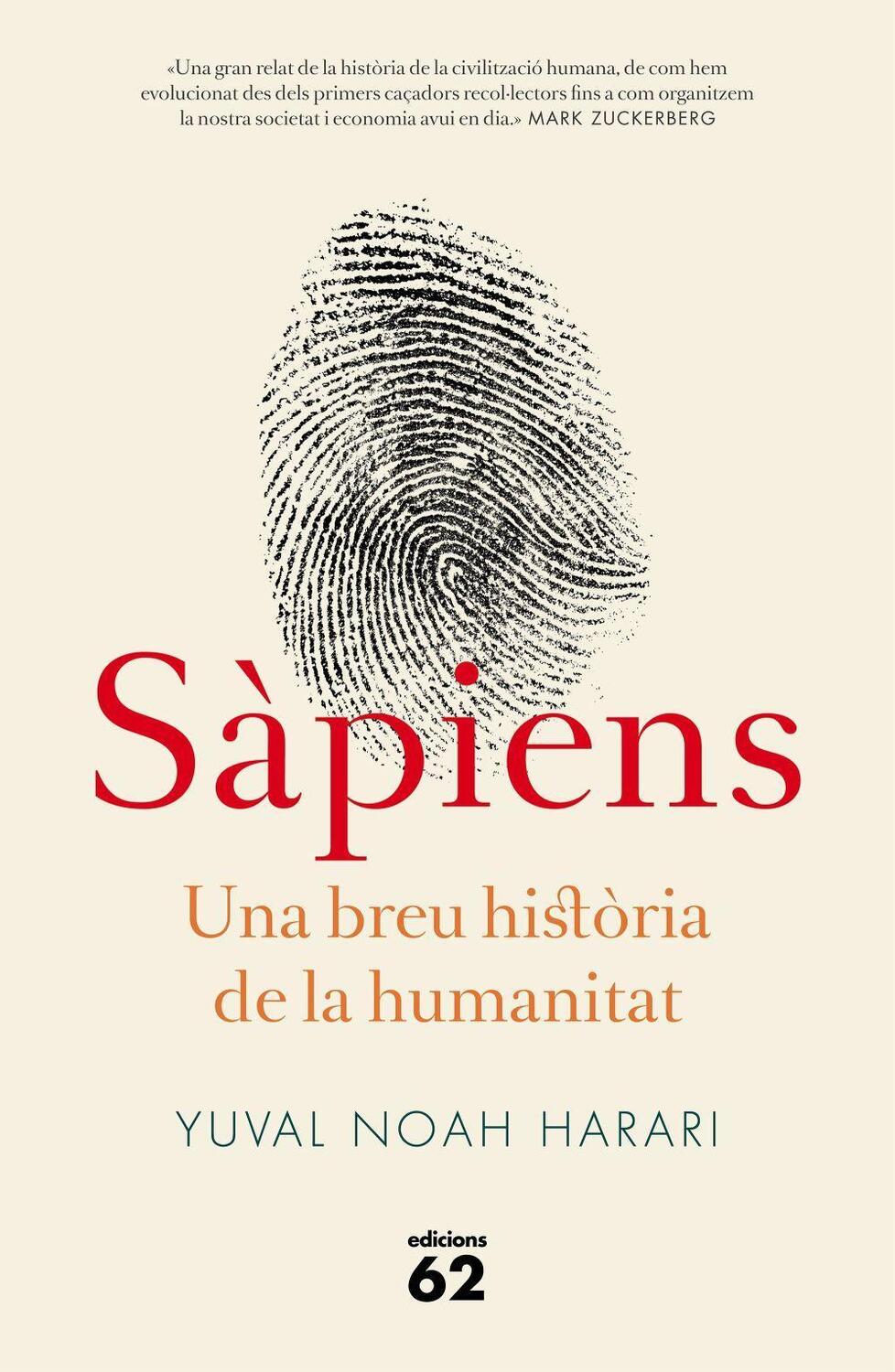 Cover: 9788429775174 | Sàpiens (edició rústica) : Una breu història de la humanitat | Harari