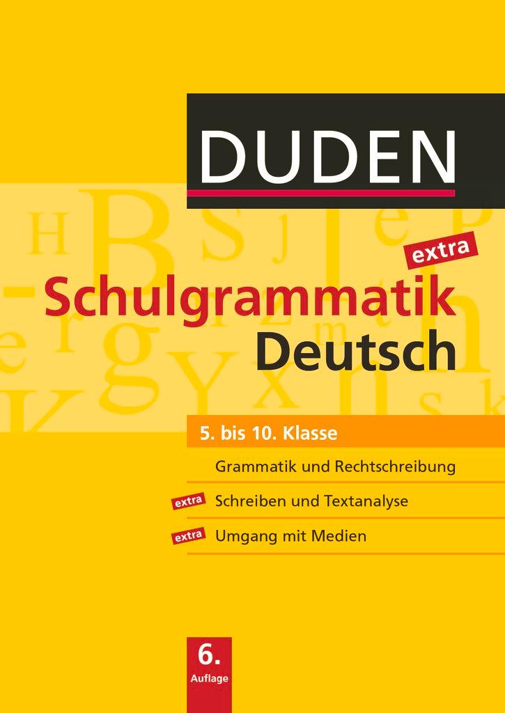 Cover: 9783835560628 | Duden Schulgrammatik extra 5.-10. Schuljahr - Deutsch | Taschenbuch