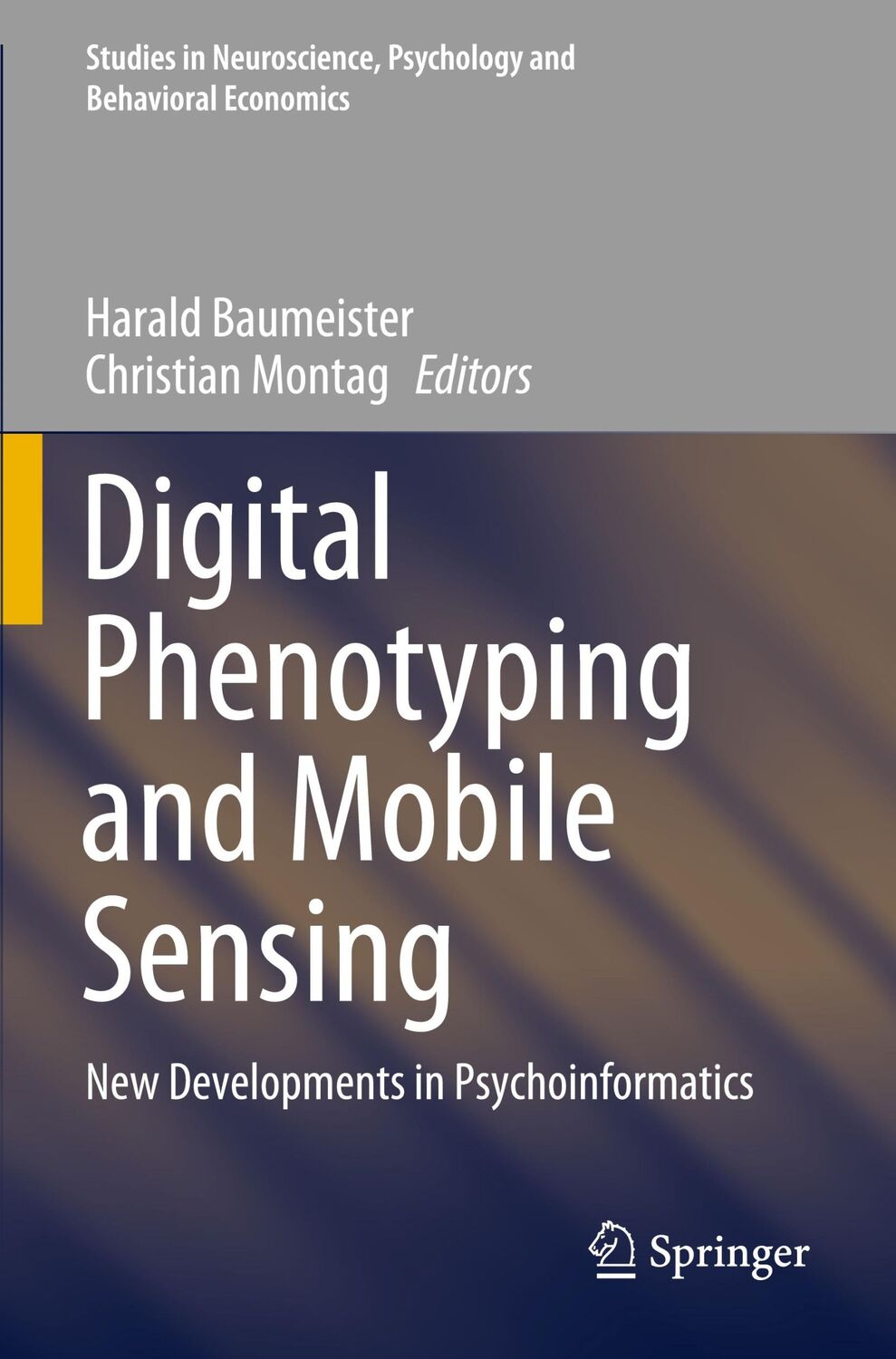 Cover: 9783030316228 | Digital Phenotyping and Mobile Sensing | Christian Montag (u. a.) | xx