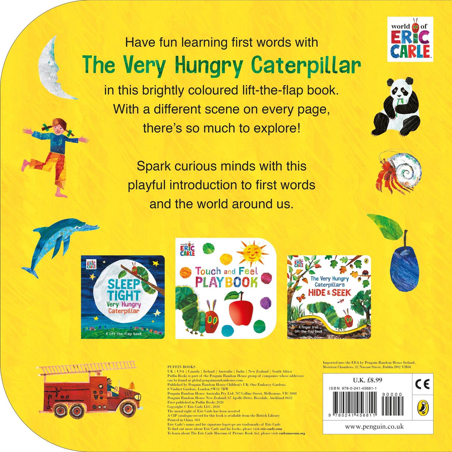 Rückseite: 9780241456811 | The Very Hungry Caterpillar's First 100 Words | Eric Carle | Buch