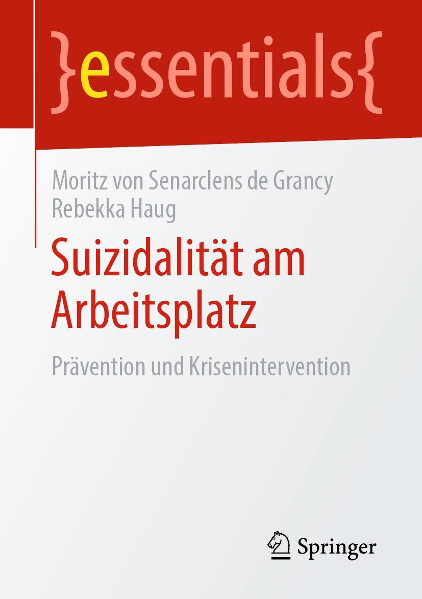 Cover: 9783658280567 | Suizidalität am Arbeitsplatz | Prävention und Krisenintervention | x