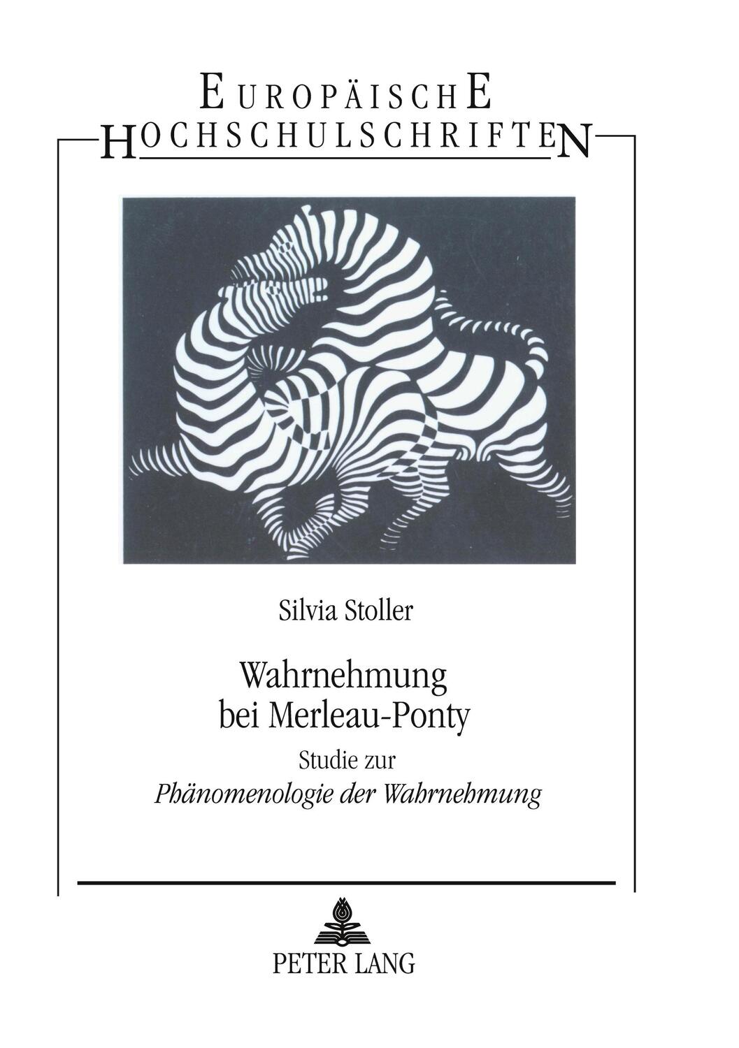 Cover: 9783631484890 | Wahrnehmung bei Merleau-Ponty | Silvia Stoller | Taschenbuch | Deutsch