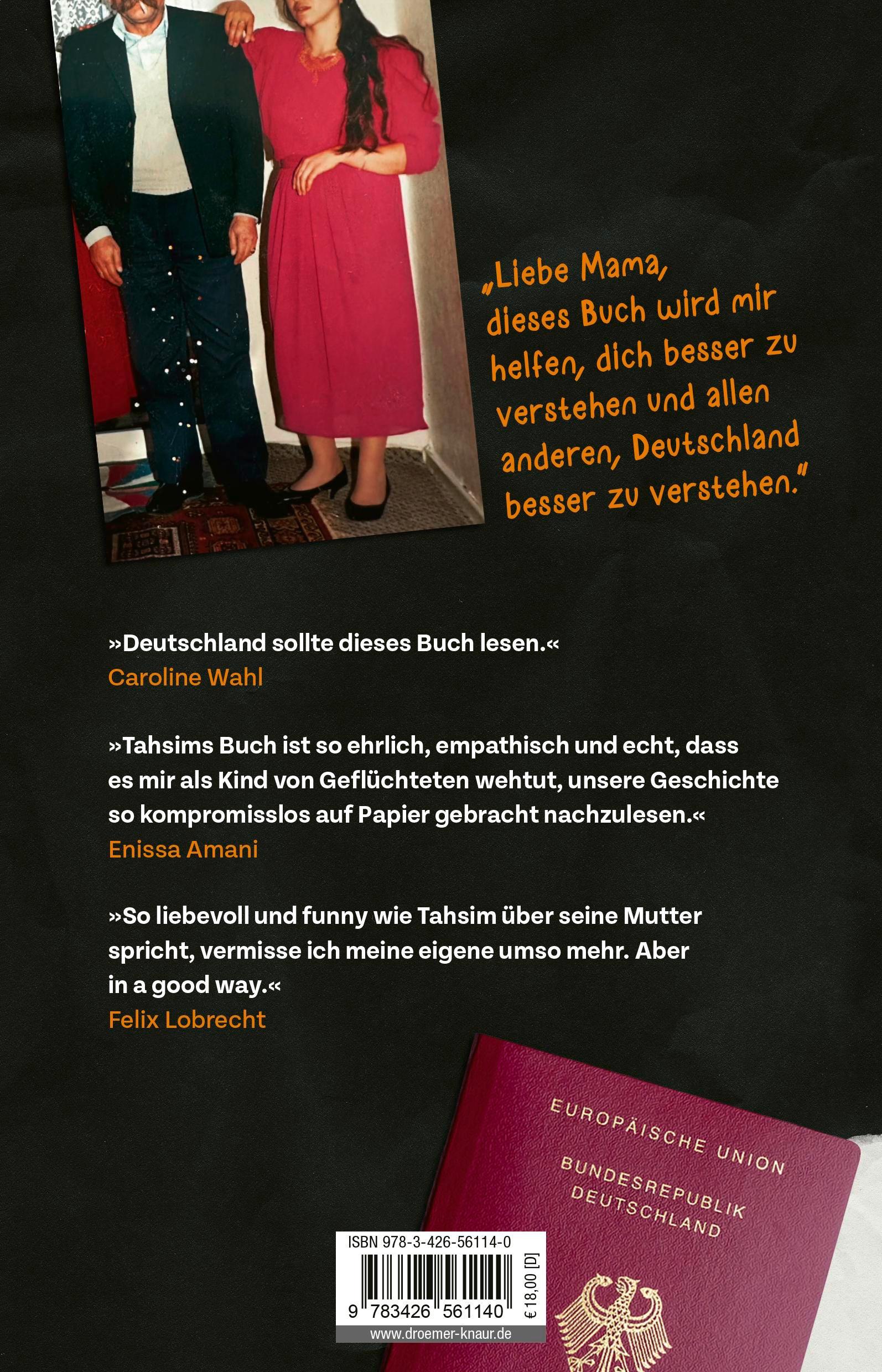 Rückseite: 9783426561140 | 'Mama, bitte lern Deutsch' | Tahsim Durgun | Taschenbuch | 208 S.