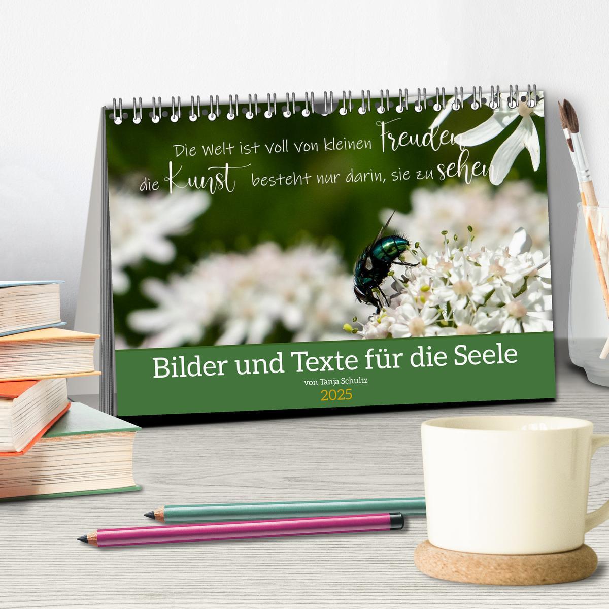 Bild: 9783435029907 | Bilder und Texte für die Seele (Tischkalender 2025 DIN A5 quer),...