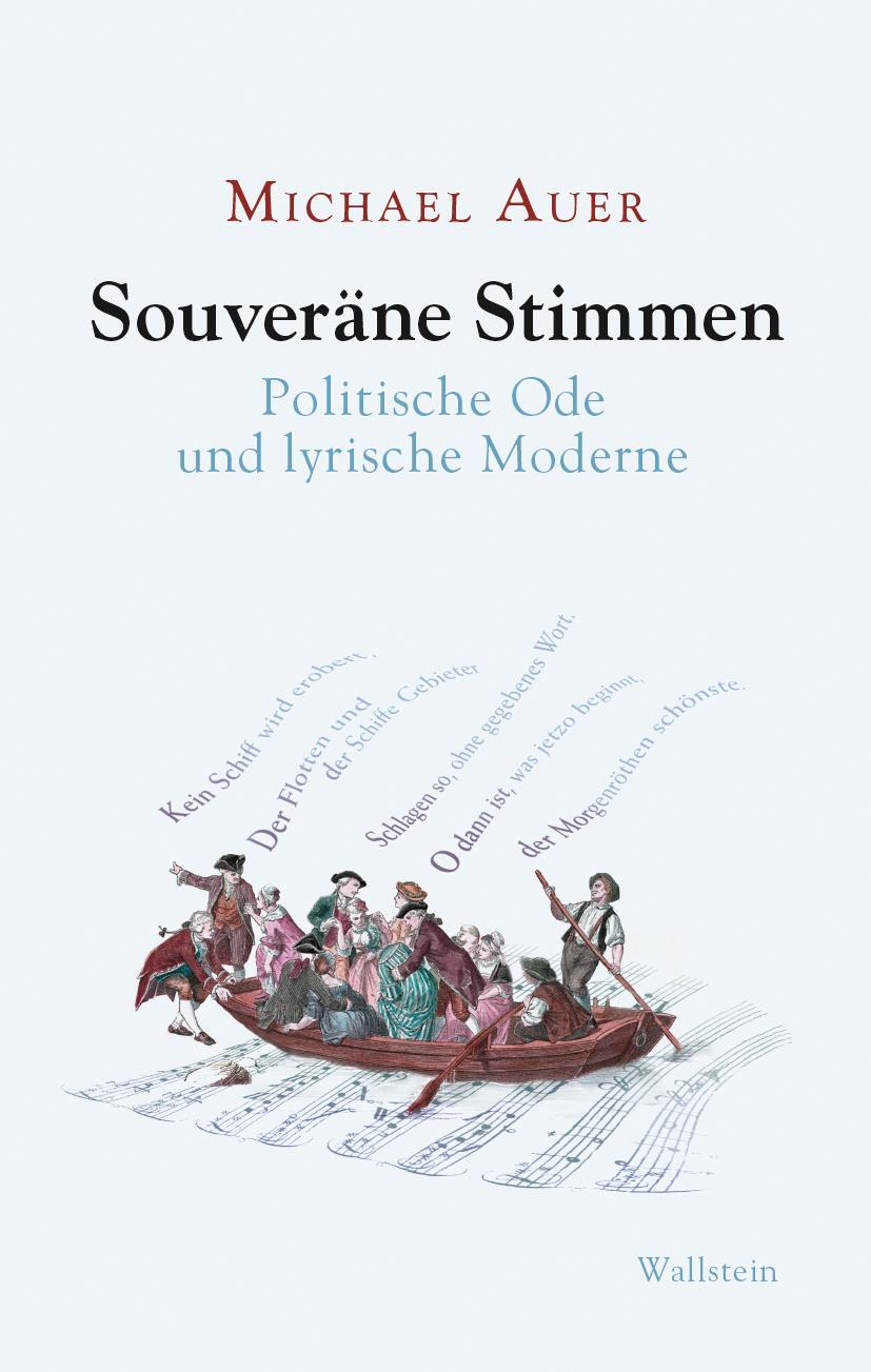 Cover: 9783835355705 | Souveräne Stimmen | Politische Ode und lyrische Moderne | Michael Auer