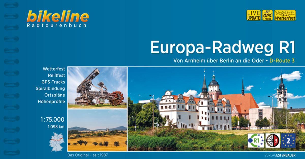 Cover: 9783850009751 | Europa-Radweg R1 | Esterbauer Verlag | Taschenbuch | Spiralbindung
