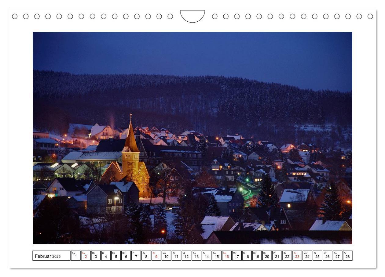 Bild: 9783435614233 | Blaue Stunde im Siegerland (Wandkalender 2025 DIN A4 quer),...