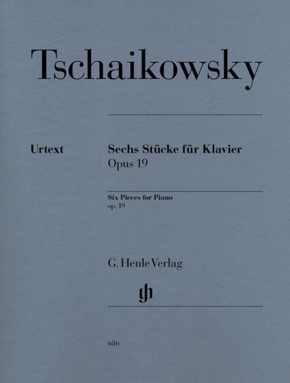 Cover: 9790201806860 | Tschaikowsky, Peter Iljitsch - Sechs Klavierstücke op. 19 | Buch