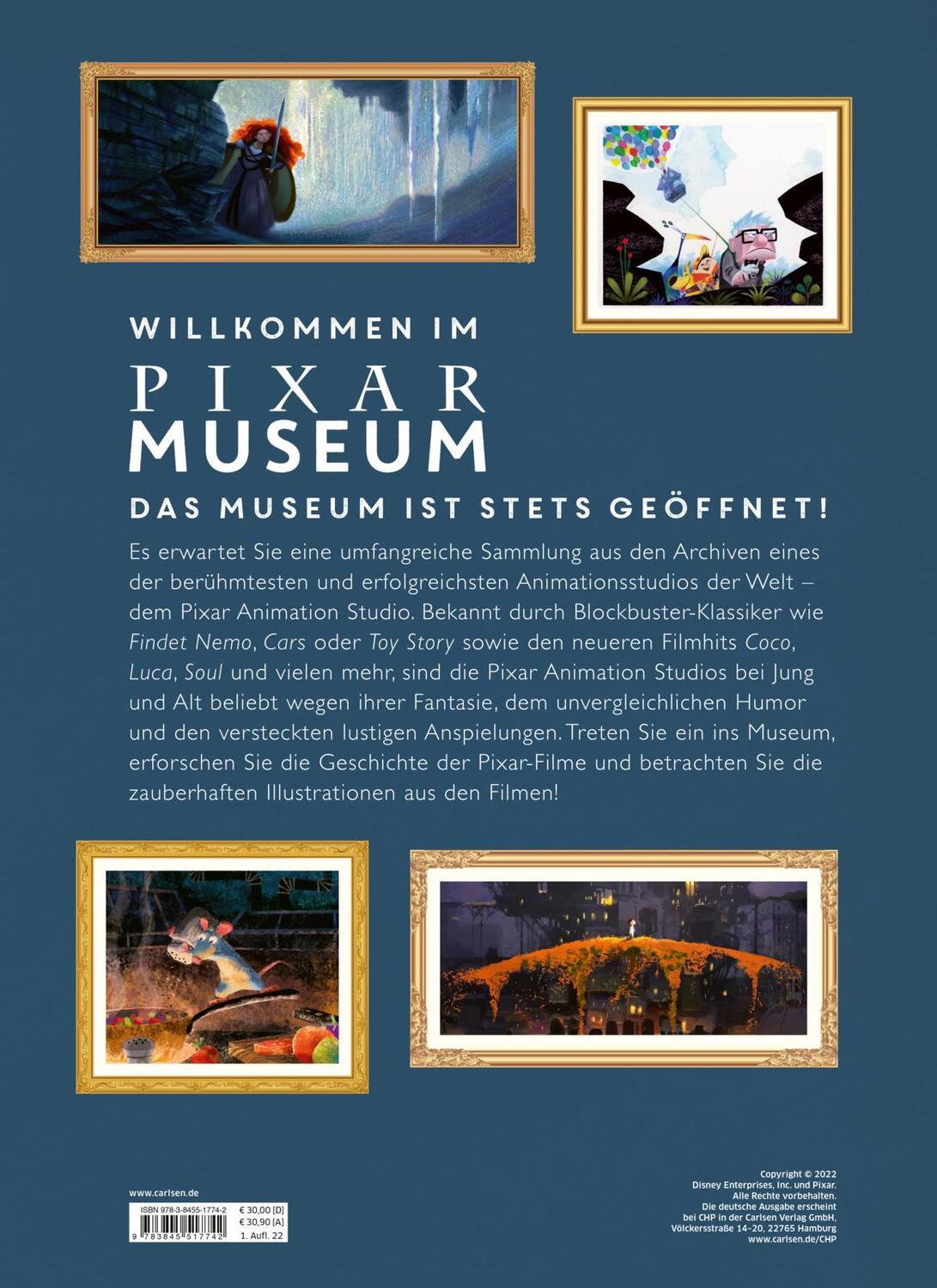 Rückseite: 9783845517742 | Disney Pixar Museum | Simon Beecroft | Buch | Großformatiges Hardcover