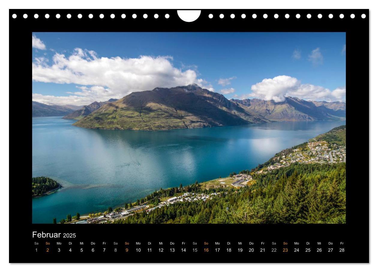 Bild: 9783435678952 | Eine Reise durch Neuseeland (Wandkalender 2025 DIN A4 quer),...