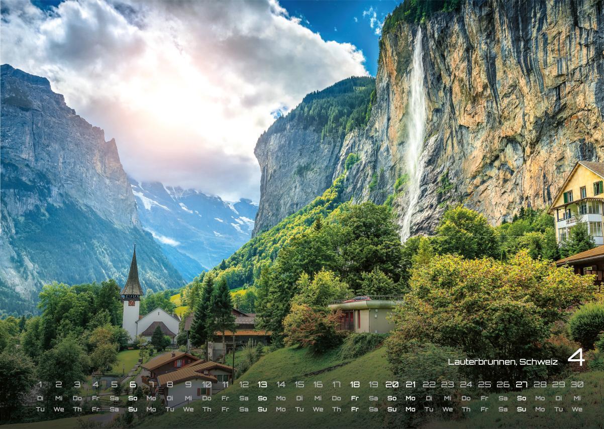 Bild: 9783986733766 | Die Alpen - dem Himmel so nah - 2025 - Kalender DIN A3 | GP-Fever. de