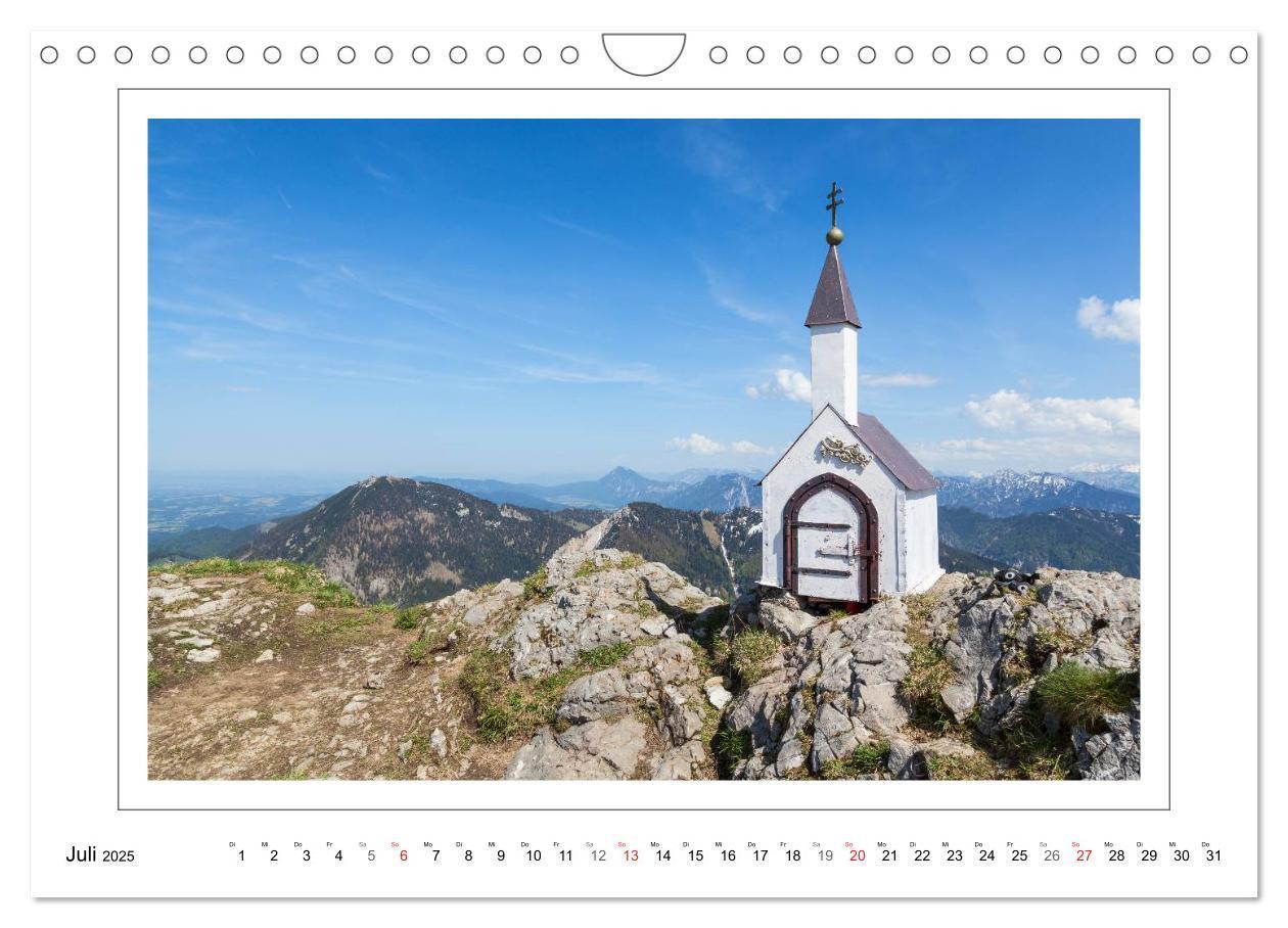 Bild: 9783435464012 | Unterwegs in den Chiemgauer Alpen (Wandkalender 2025 DIN A4 quer),...