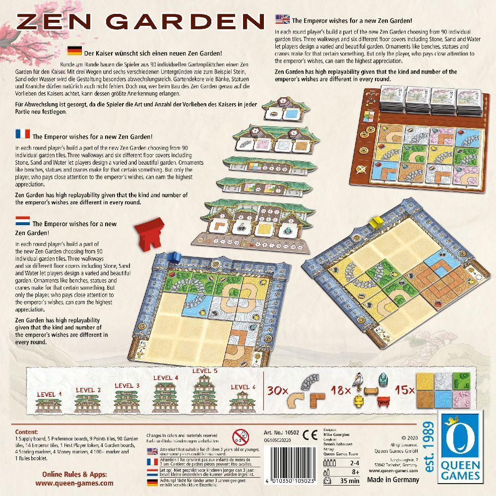 Bild: 4010350105023 | Zen Garden | Mike Georgiou | Spiel | In Spielebox | 105023 | Deutsch