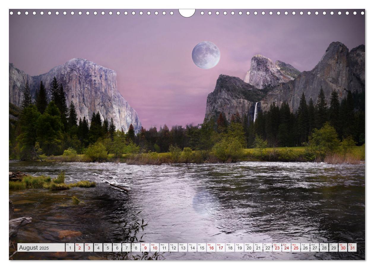 Bild: 9781325931866 | Yosemite National Park Road Trip (Wall Calendar 2025 DIN A3...